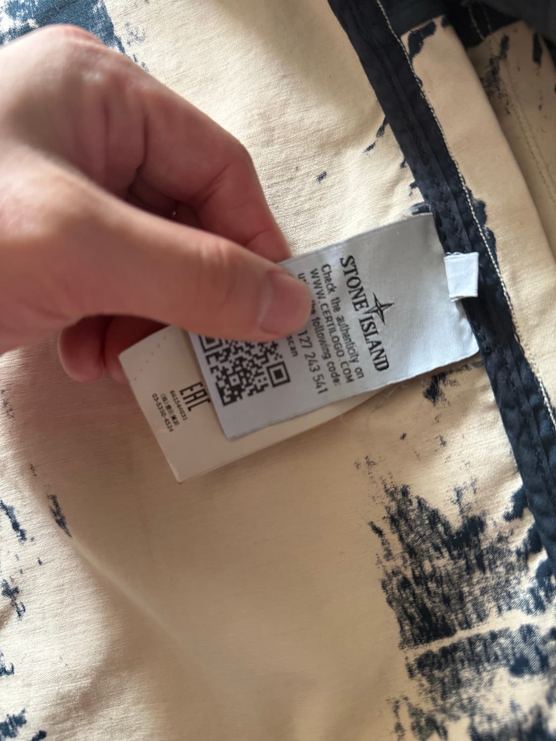 스톤아일랜드 핸드 코로션 자켓 L 상품이미지2