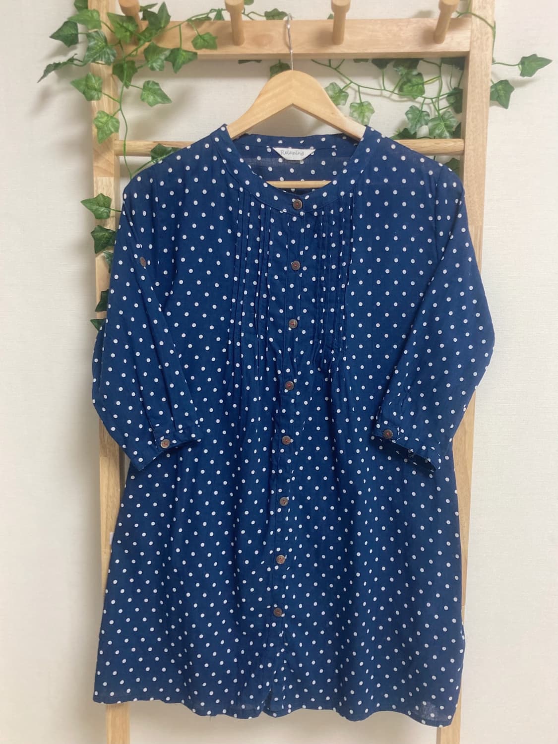 도트 블라우스 상품이미지1