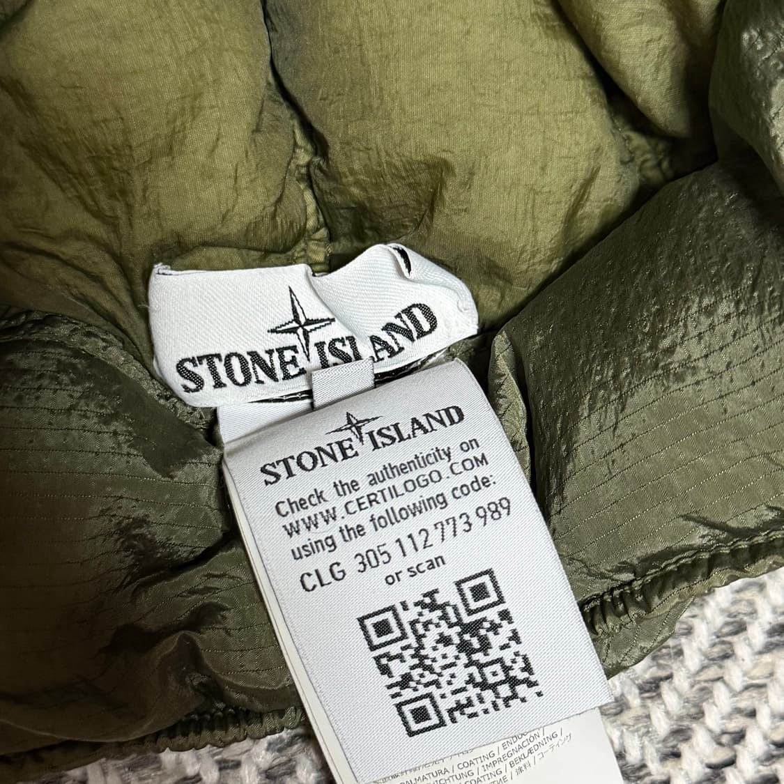 스톤아일랜드 19FW 나일론메탈 트루퍼햇 상품이미지5