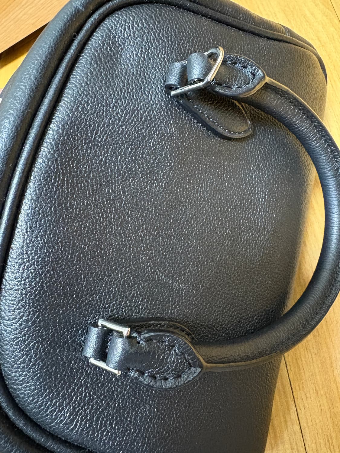 분크 하프문 포켓 토트 s BK 상품이미지5