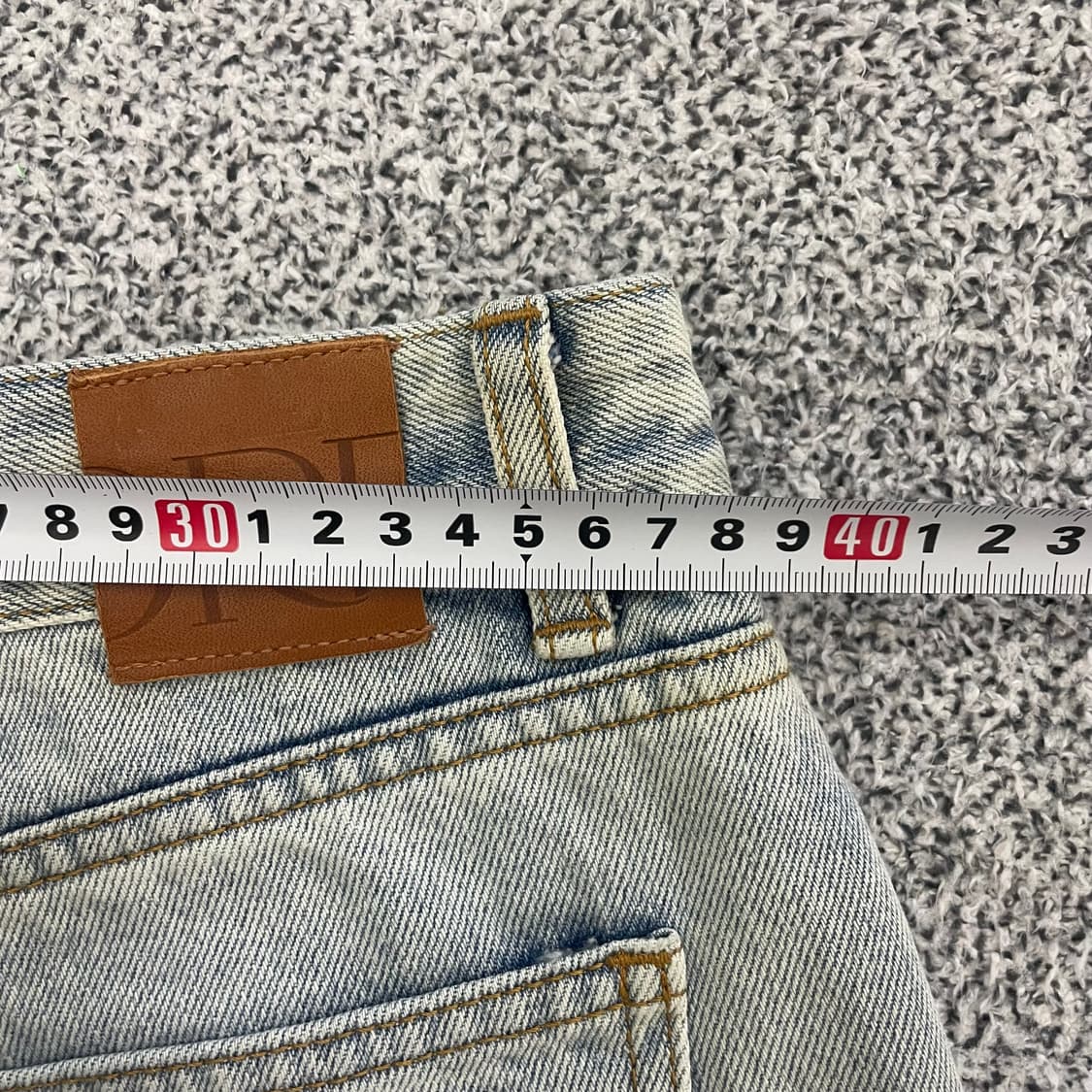 오르 와이드 부츠컷 데님팬츠 0126HS1 상품이미지4