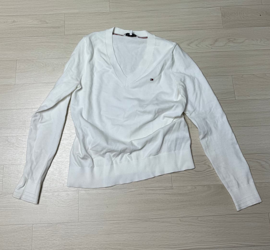 타미힐피거 브이넥 니트 상품이미지1