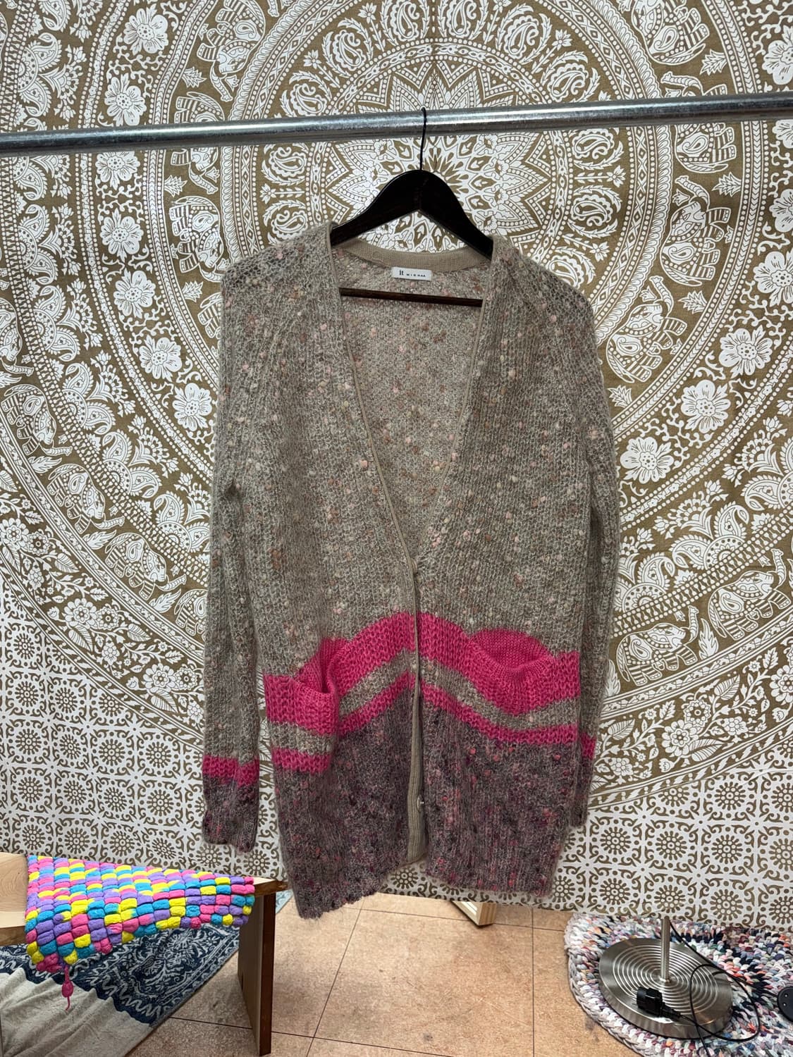 잇미샤 여성 롱 가디건 상품이미지2