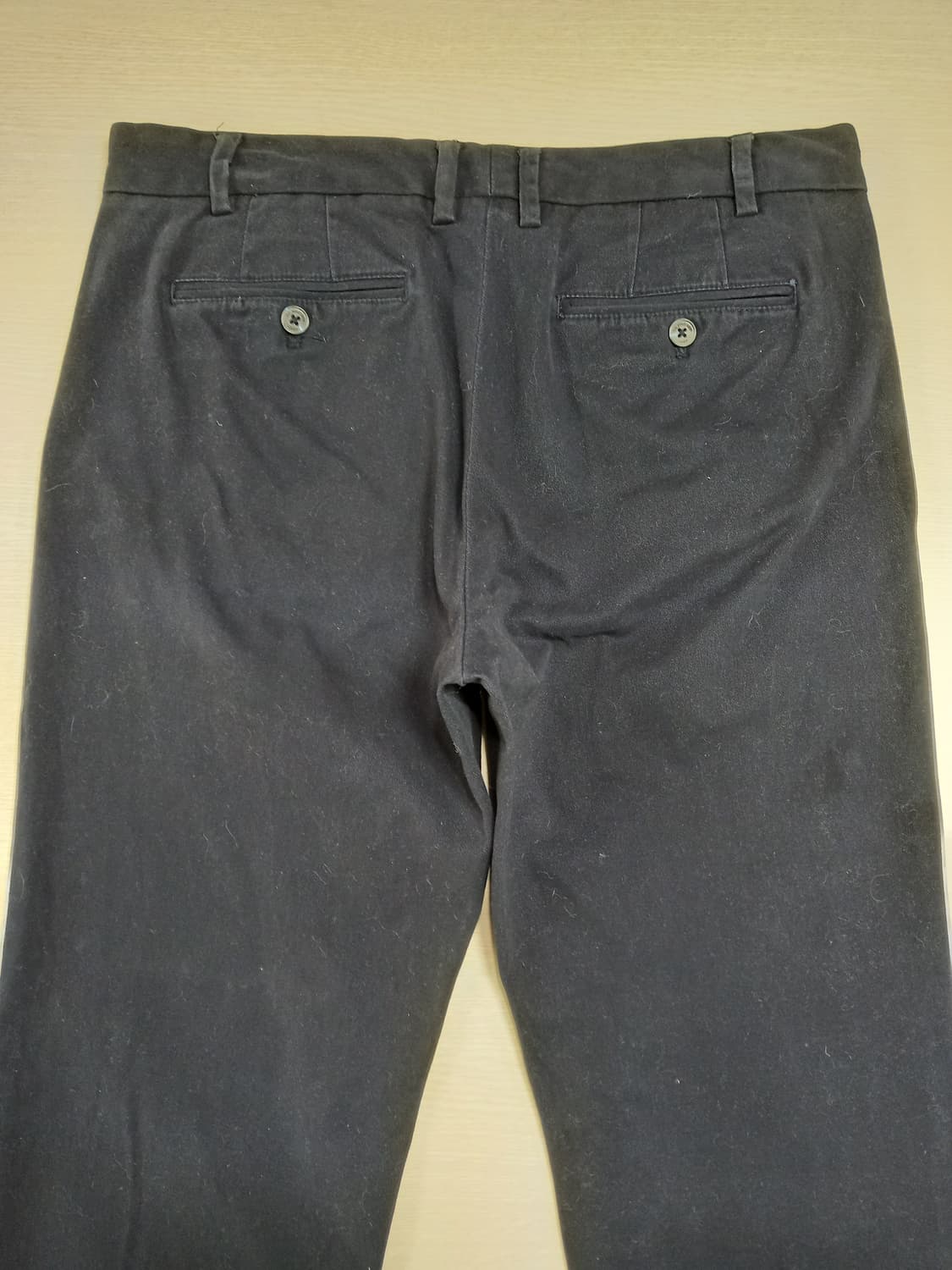 32 US.POLO.ASSN 봄가을용 스판 치노 네이비 32-375 상품이미지4