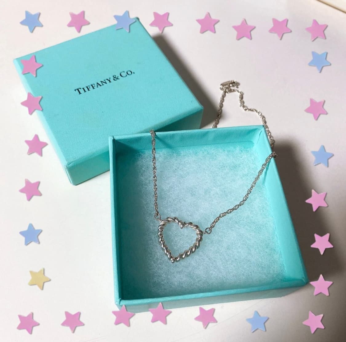 티파니 한정판 하트 목걸이 상품이미지1