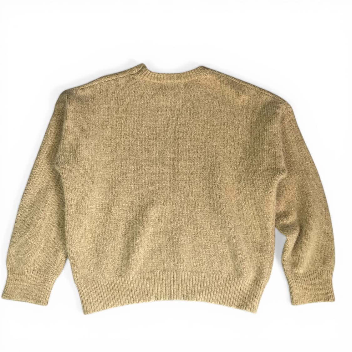 베이지 앙고라 니트 M 상품이미지2