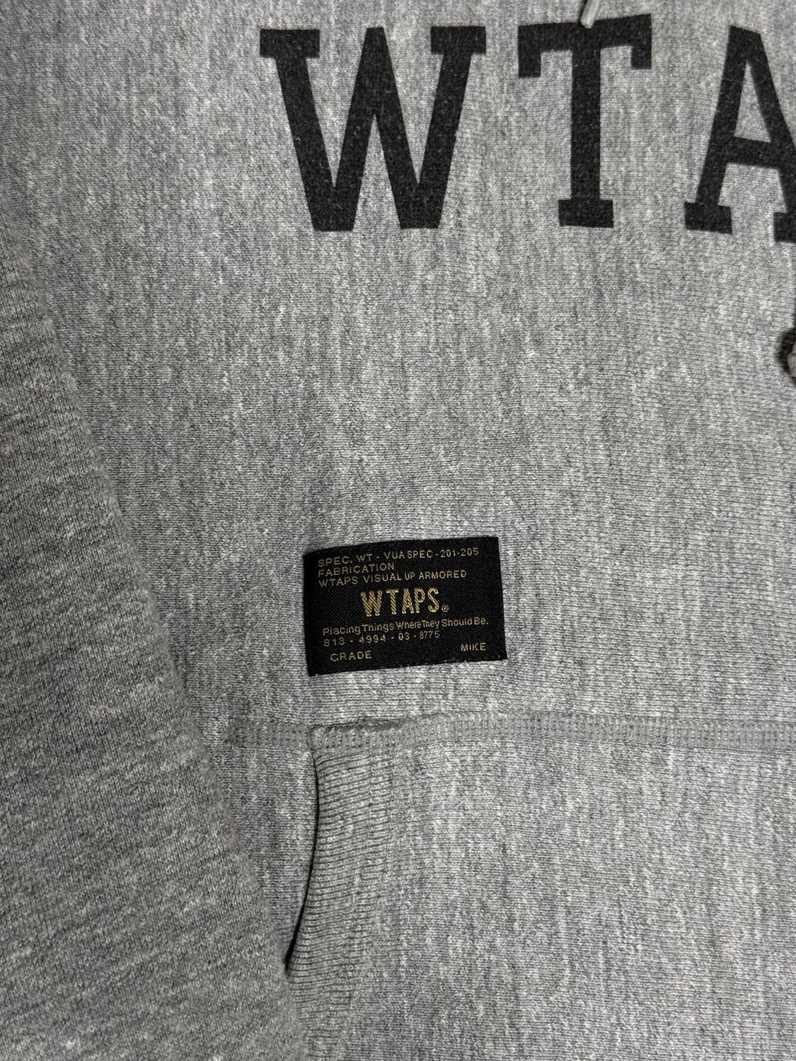 WTAPS 더블탭스 후드티 MIKE 2 사이즈 상품이미지3