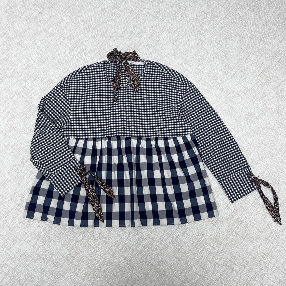 자라 체크 셔츠 (Trafaluc collection) 상품이미지1