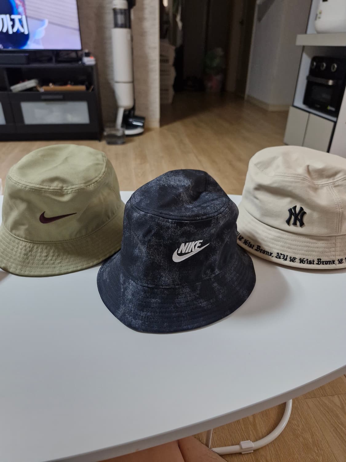 나이키/MLB 버킷햇 모자 사이즈 LXL 3종 일괄 상품이미지1