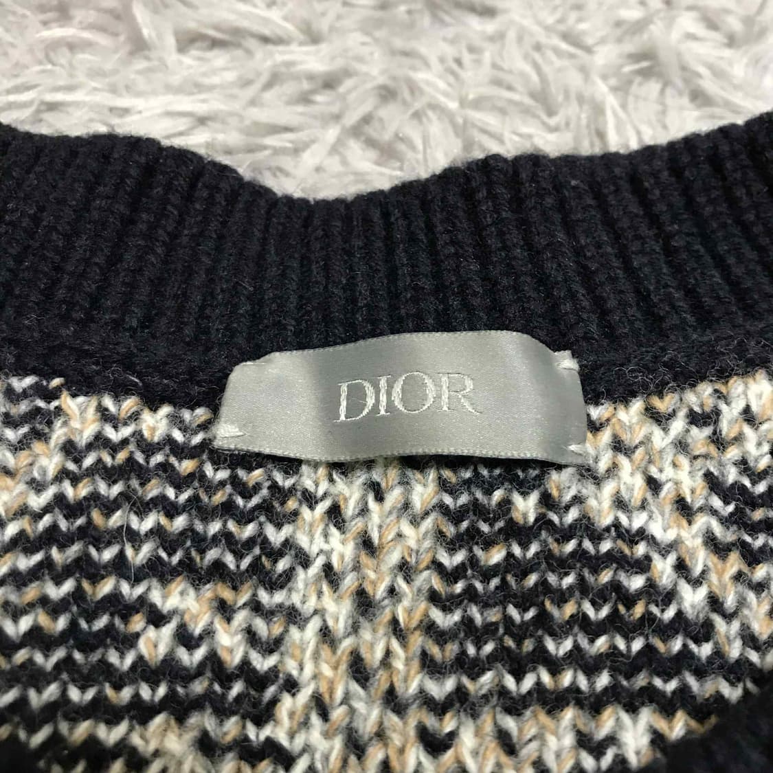 {클로젯}[L]디올 오블리크 자카드 니트 상품이미지3