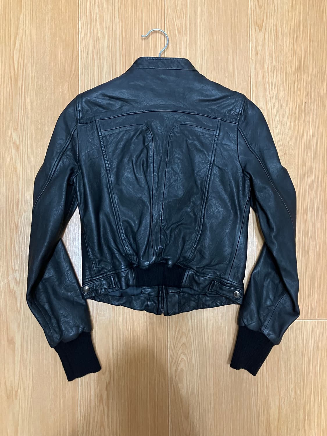 vtg chic leather jacket 상품이미지4