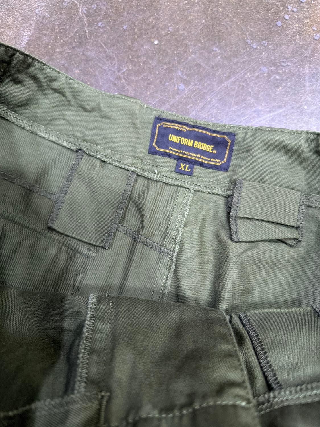 유니폼브릿지 영국군 퍼티그팬츠 올리브 XL 상품이미지10