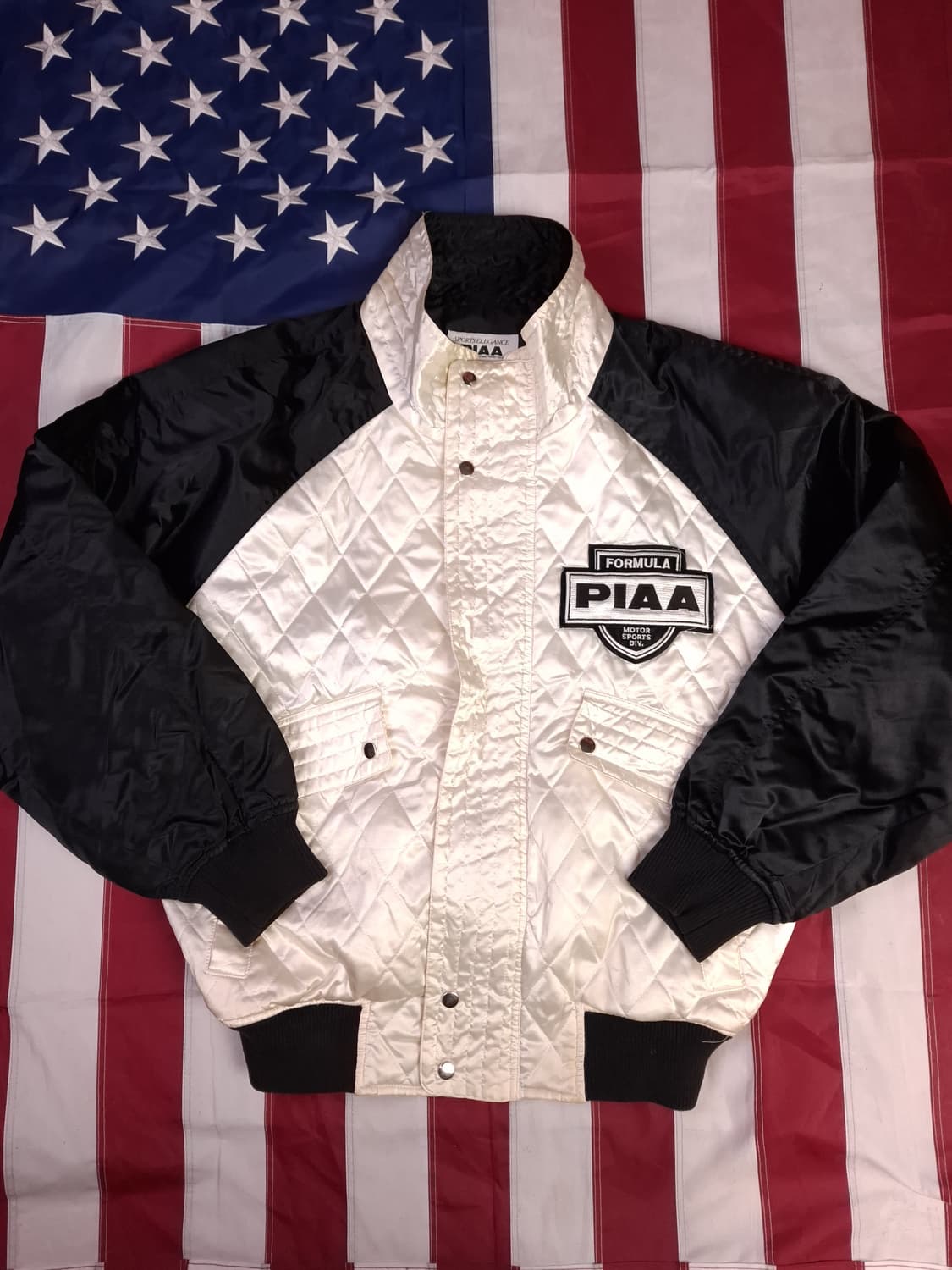 오리지날 80's 일본판 PIAA 모터스포츠 레이싱 자켓 상품이미지3