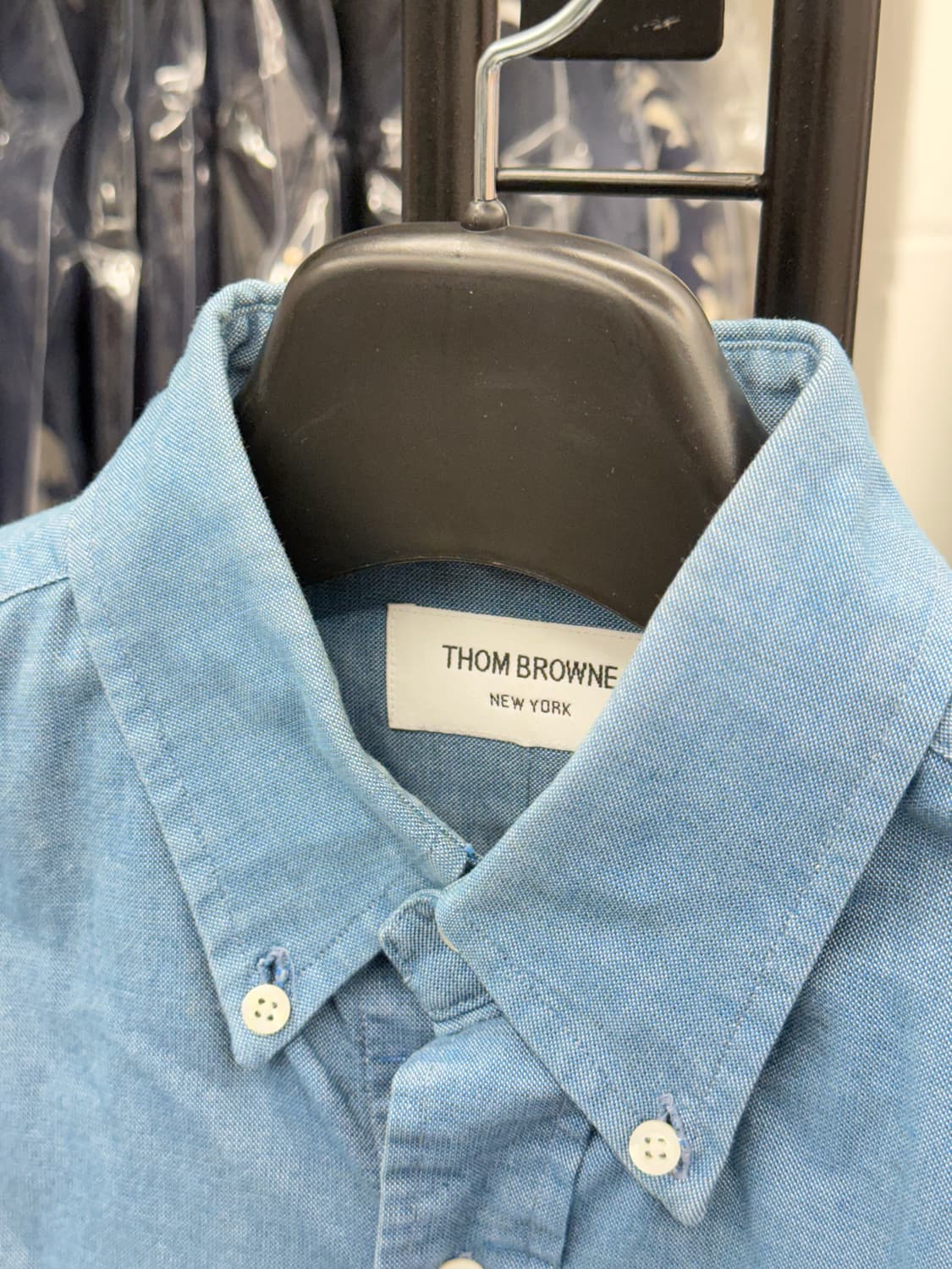 [2] 톰브라운 삼선 옥스포드 셔츠 상품이미지5