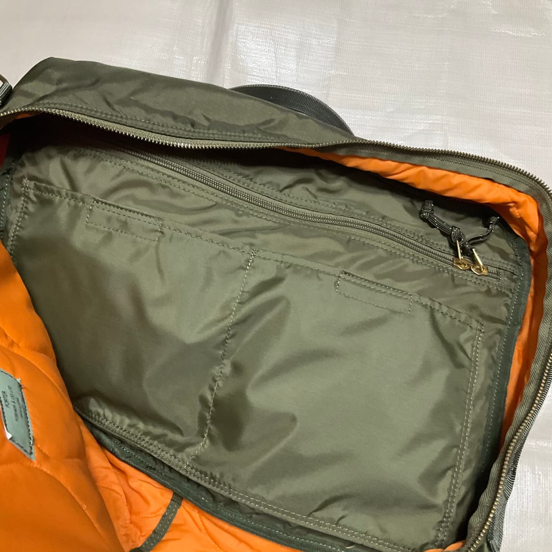 요시다포터 포스 3way 브리프케이스 세이지 그린 상품이미지5