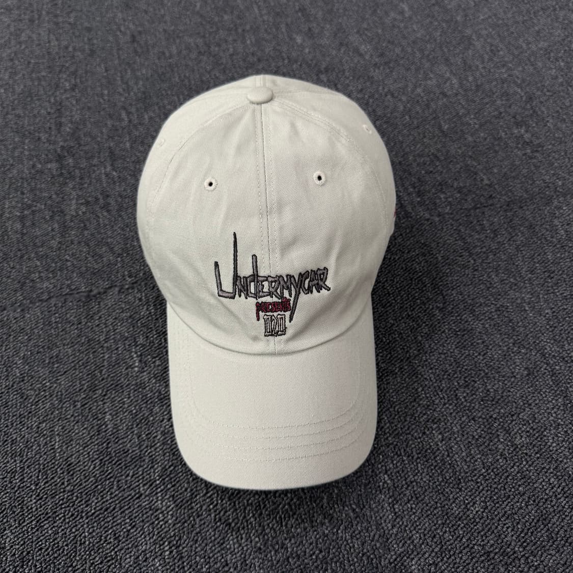 언더마이카 POC-020 베이지 볼캡  상품이미지1