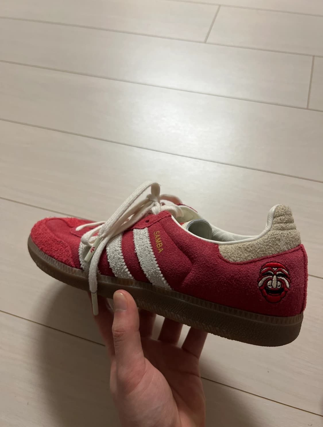 아디다스 삼바 og tal better 스칼렛 오프 화이트 상품이미지3