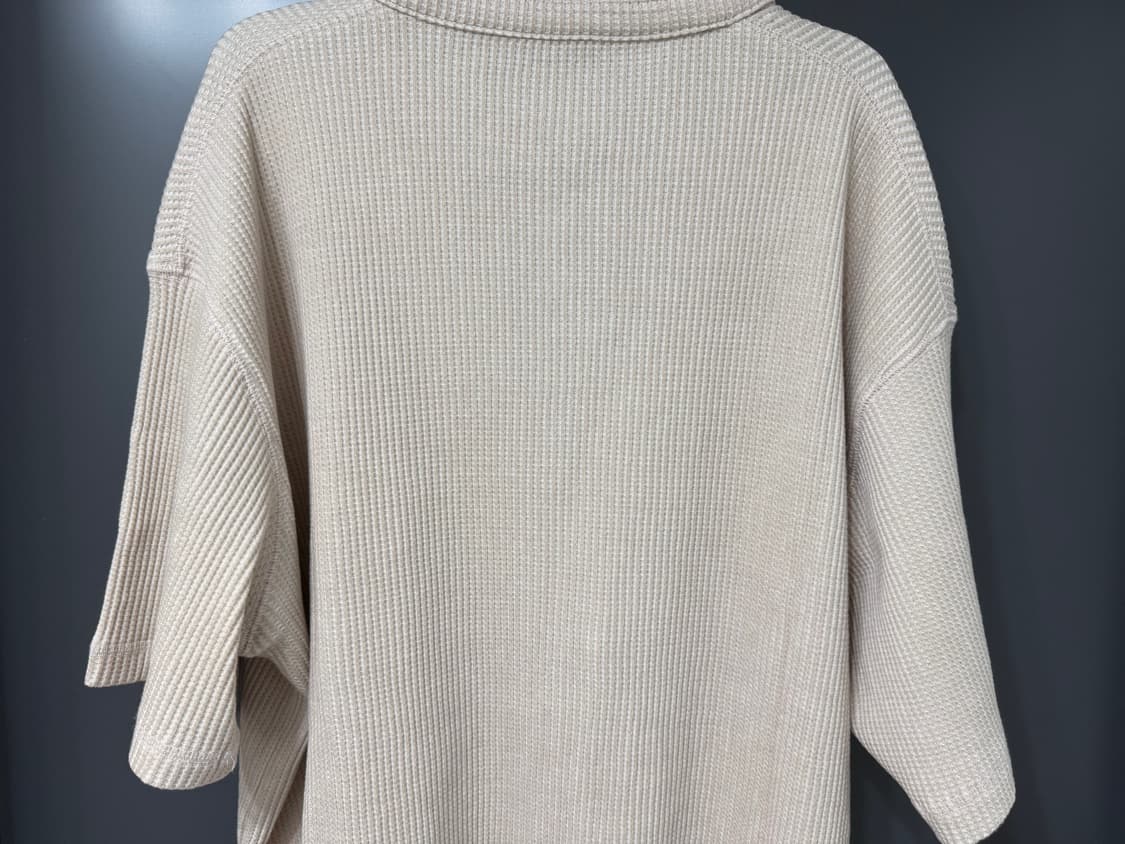 [L] 유스 Waffle Henley Neck H/S T-shirt  상품이미지6