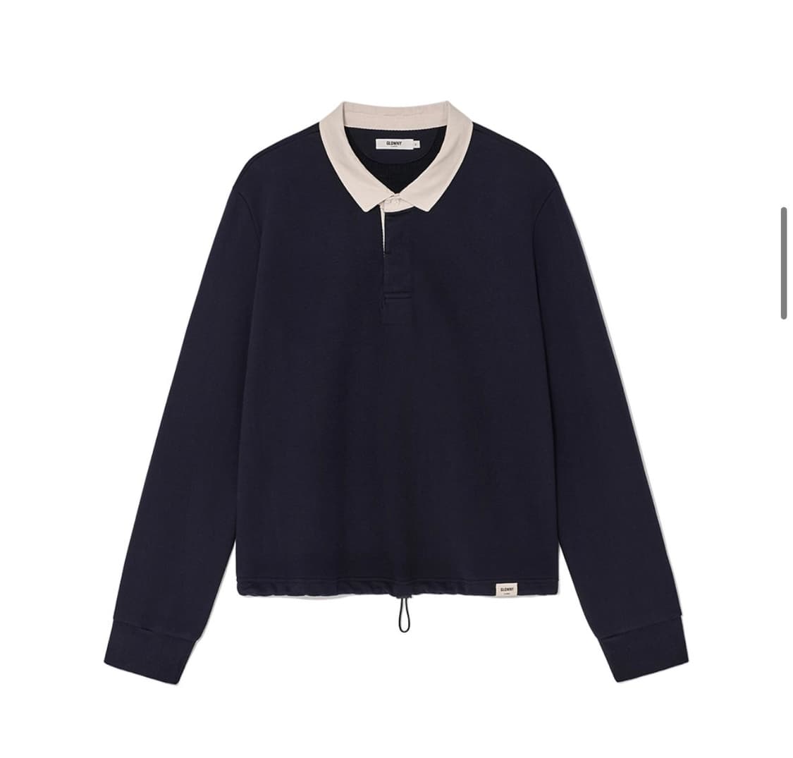 글로니(GLOWNY) G CONTRAST POLO LONGN SLEEVE 상품이미지2