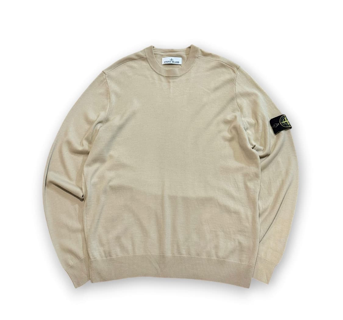 Stone Island 24 s/s 오트밀 모 니트 상품이미지1