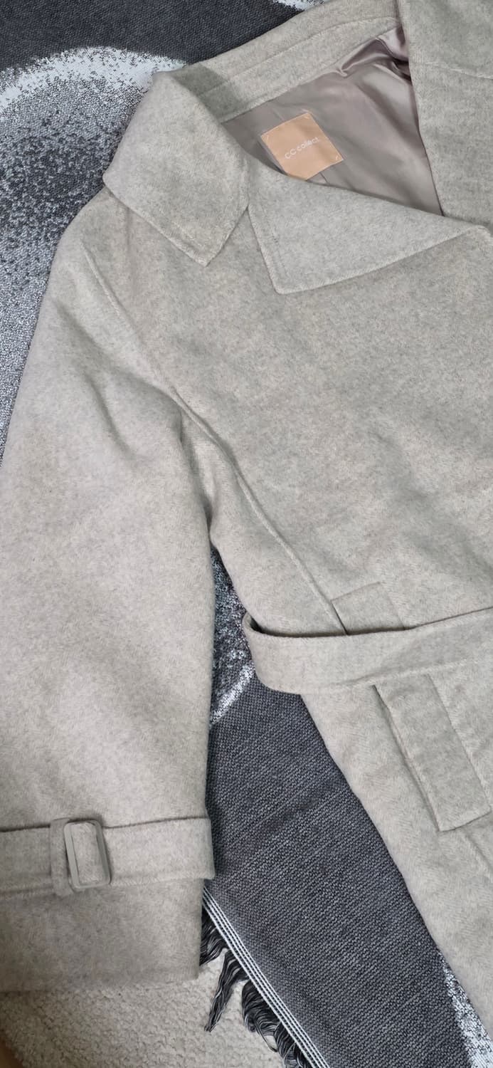 씨씨콜렉트 울캐시미어 트렌치스타일 롱코트 55 상품이미지4