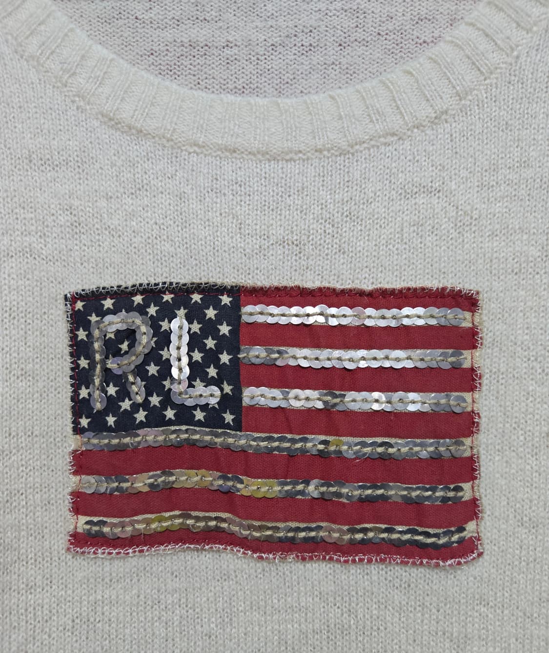 폴로 랄프로렌 진스 아메리칸 플래그 순모 니트 S 상품이미지2