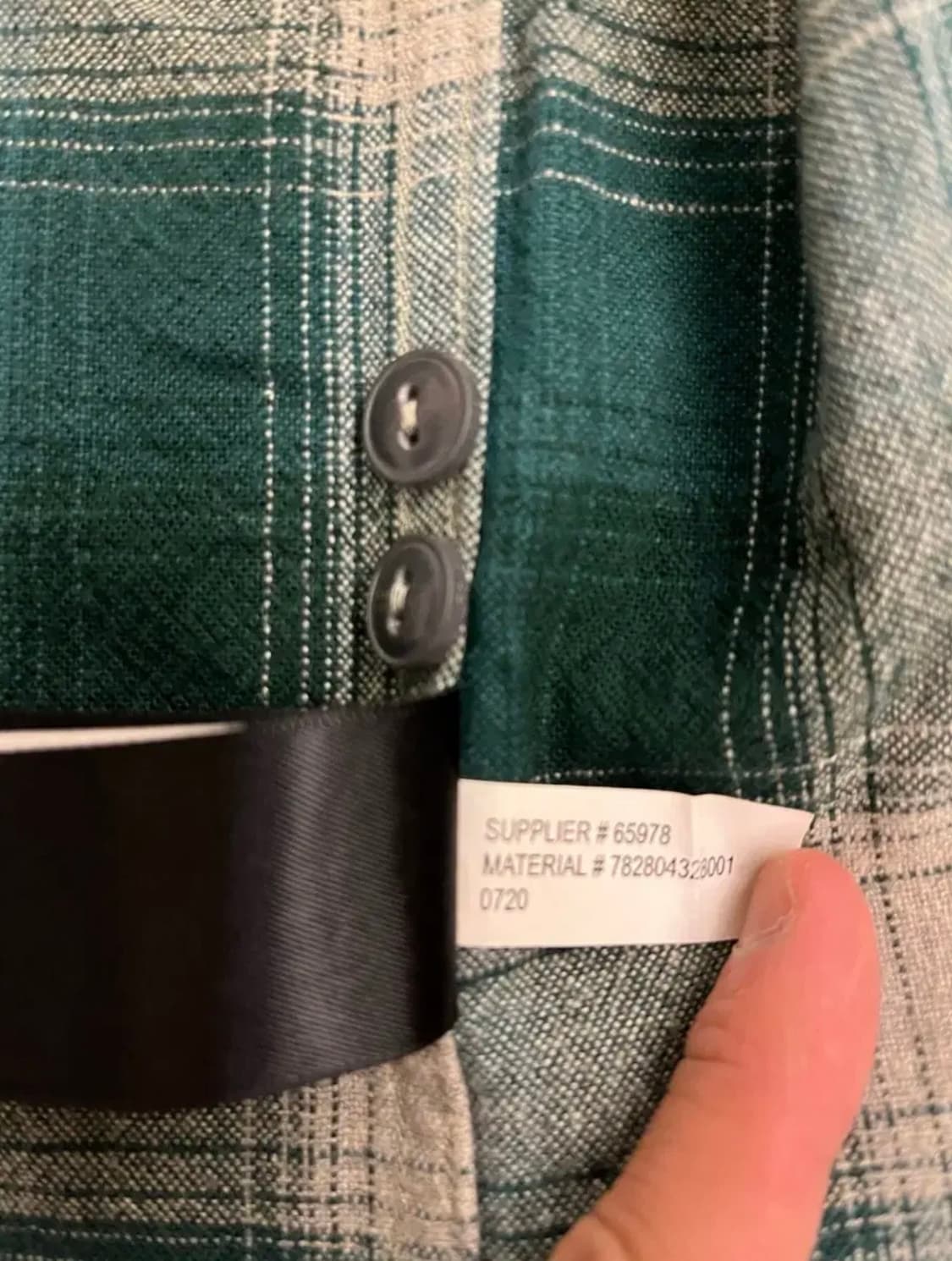 RRL OPENED COLLAR GREEN  PLAIDS SHIRTS 상품이미지8