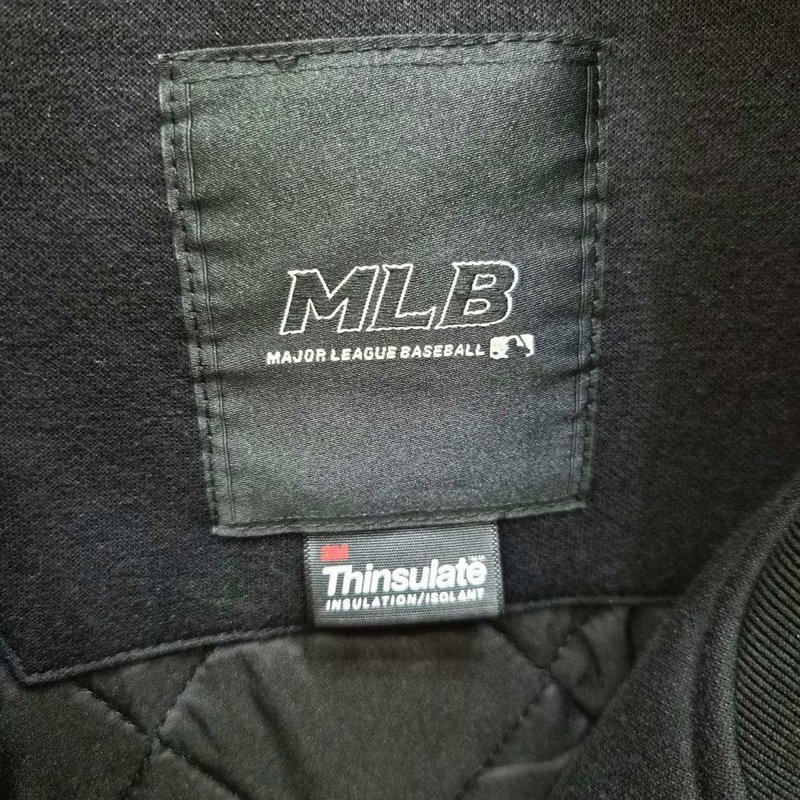 MLB 뉴욕양키즈 블랙 바시티 자켓 상품이미지2