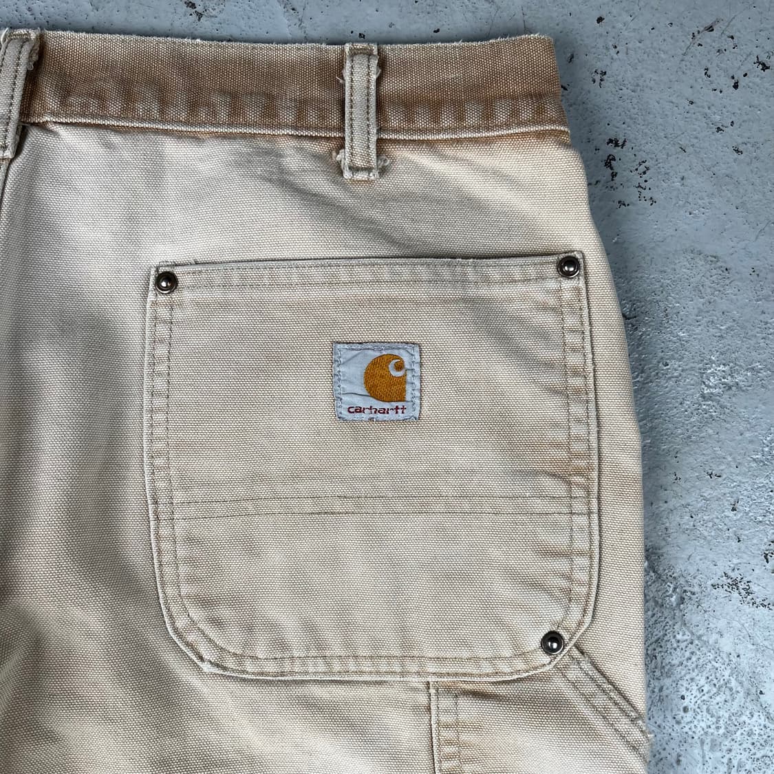 칼하트 브라운 더블니 카펜터 팬츠 B01BRN 상품이미지7