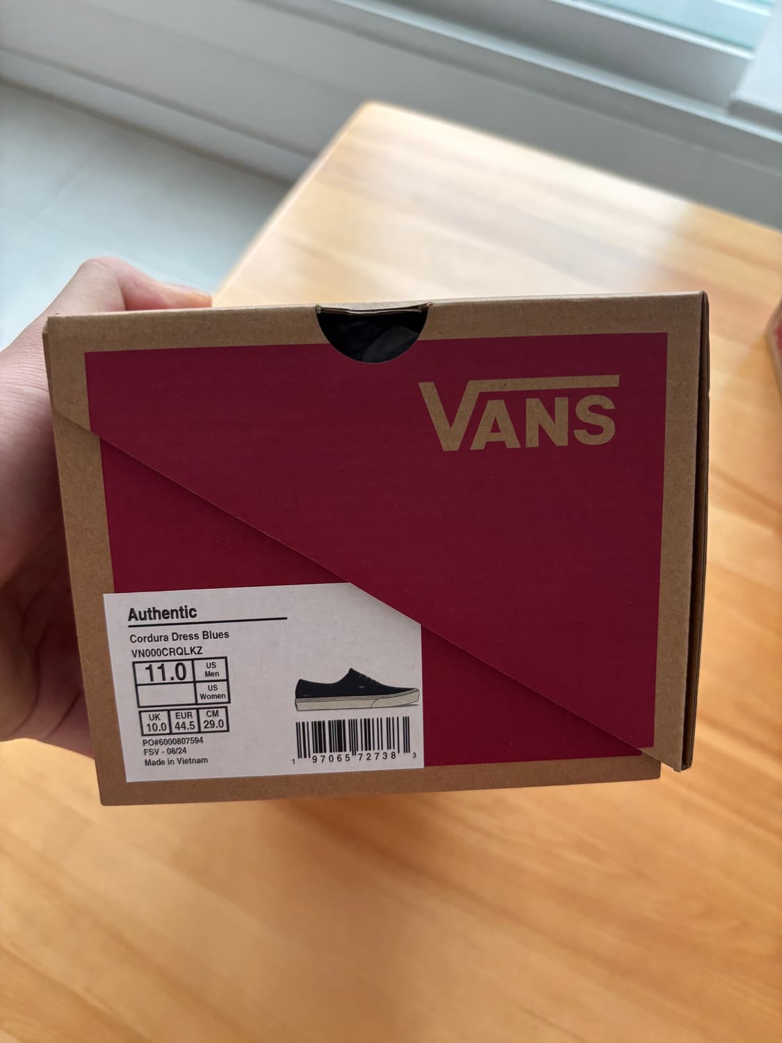 Vans Authentic Cordura Dress Blues 상품이미지7