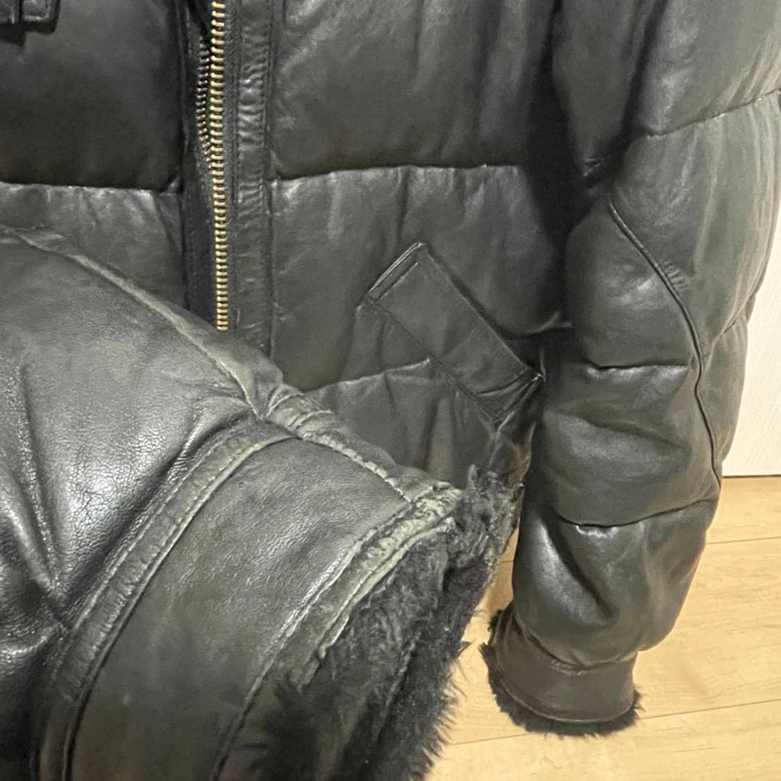 Avirex B3 무스탕 패딩자켓 상품이미지6