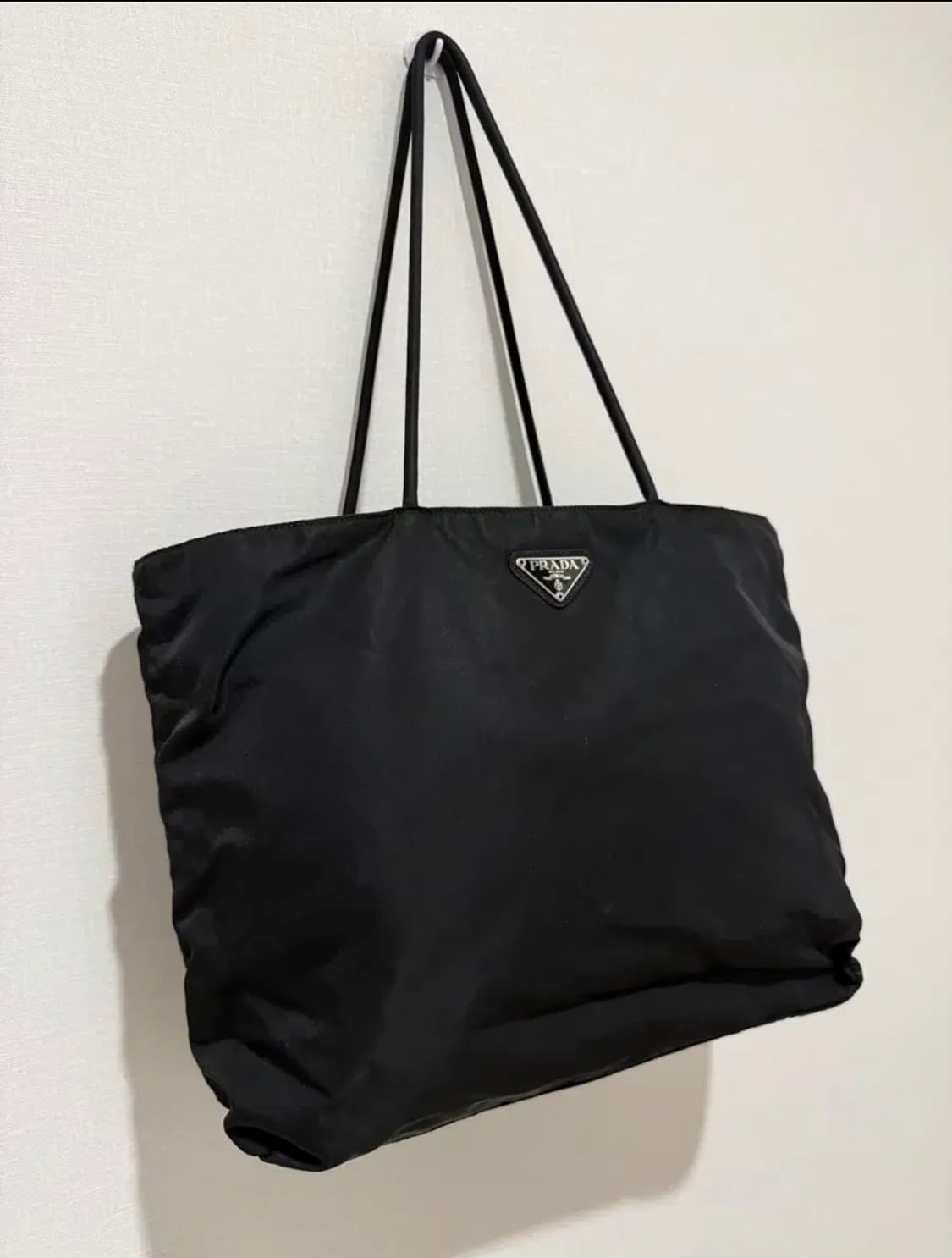 정품 프라다 포코노 나일론 블랙 토트백 숄더백 상품이미지2