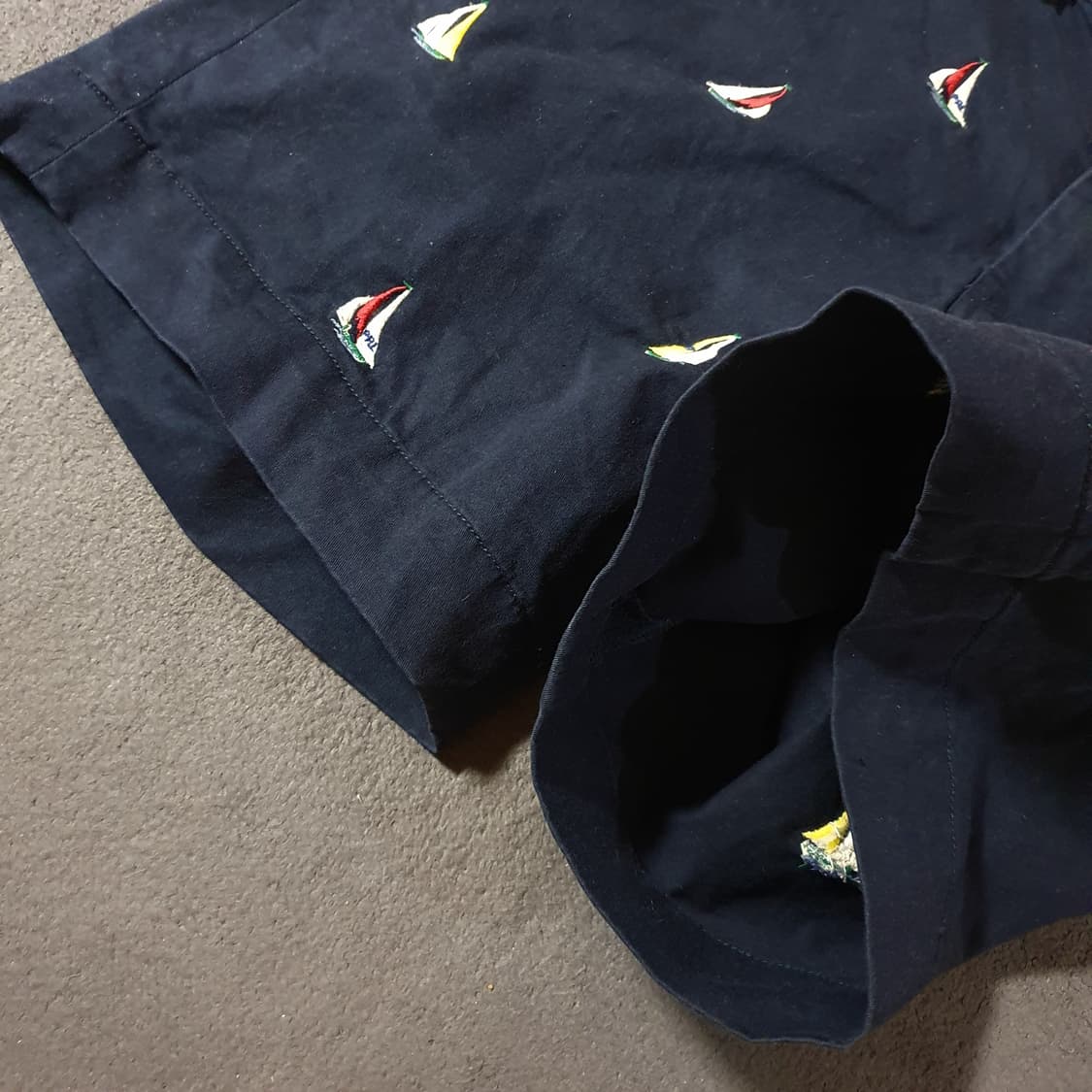 폴로 요트 프렙스터 플랫 쇼츠 반바지 31 네이비 상품이미지6