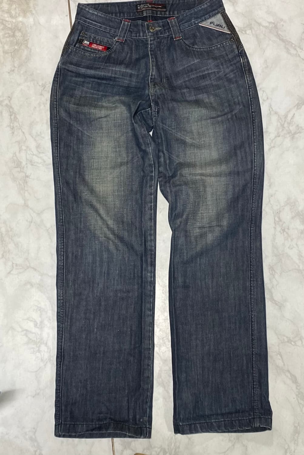 FUBU 푸부 올드스쿨 데님 힙합 바지 30인치 상품이미지2