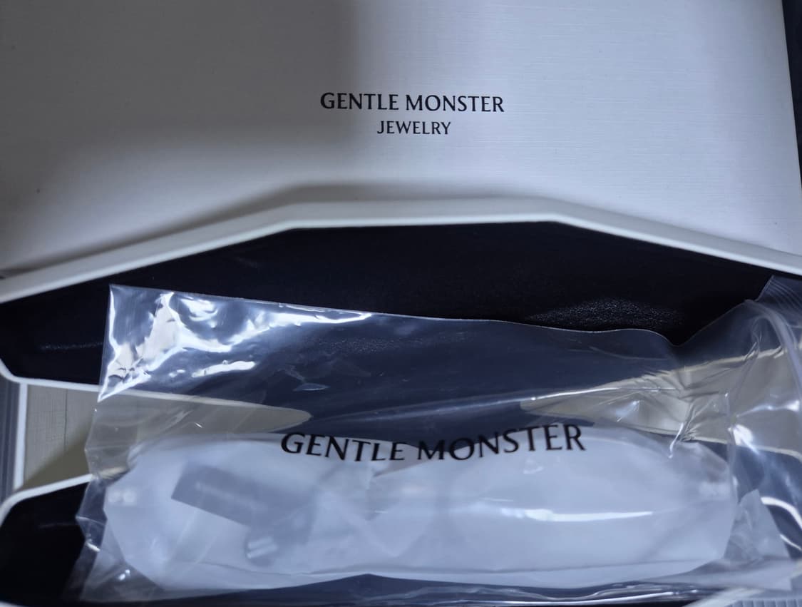 (새상품) 젠틀 몬스터 캐럿 02 실버 클리어 상품이미지4