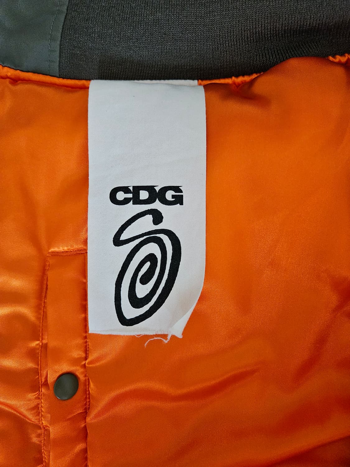 [M] 스투시 꼼데가르송 40주년 MA-1 자켓 상품이미지6