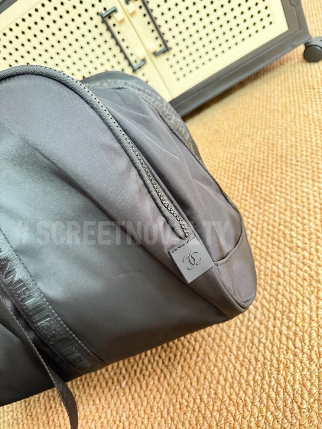 샤넬뷰티 보스턴백 여행가방 블랙 무료배송 상품이미지8