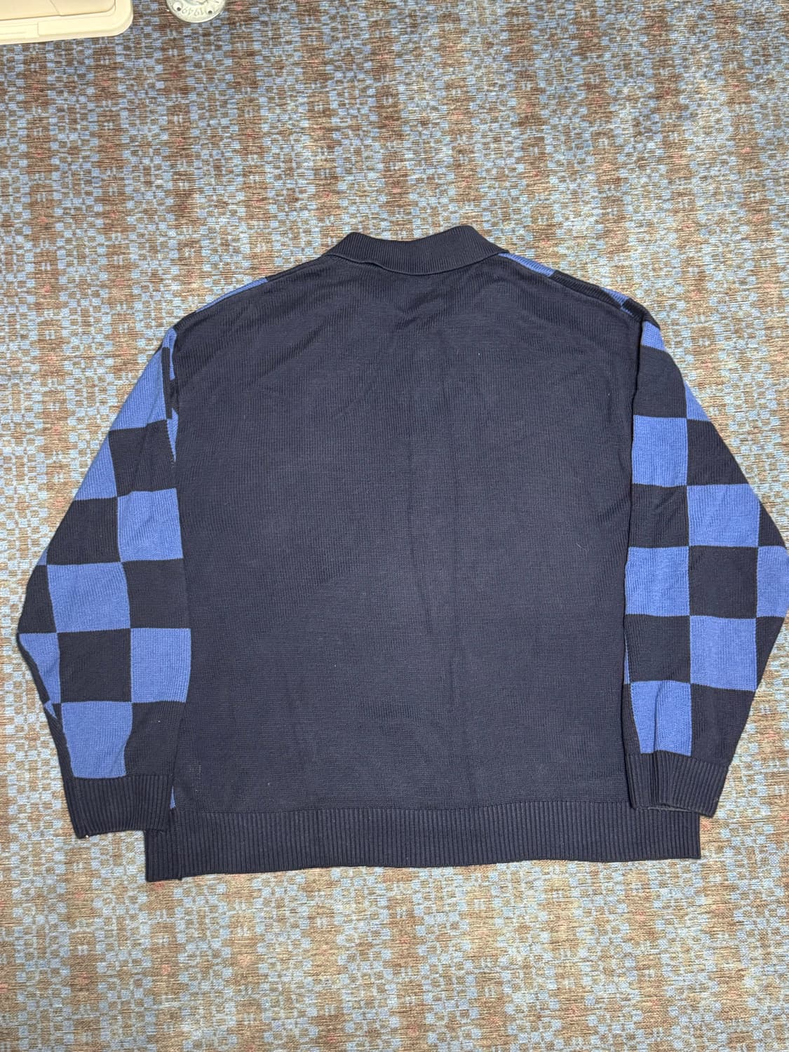 Zara 자라 체커보드 니트 상품이미지3