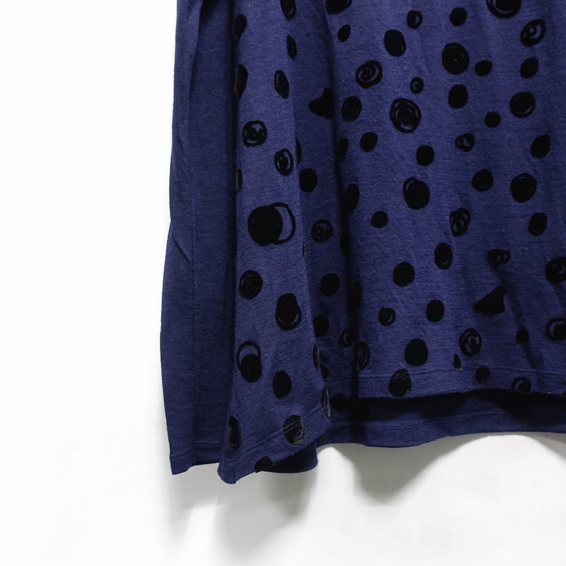 tsumori chisato 츠모리 치사토 네이비 도트 니트 2size 상품이미지3