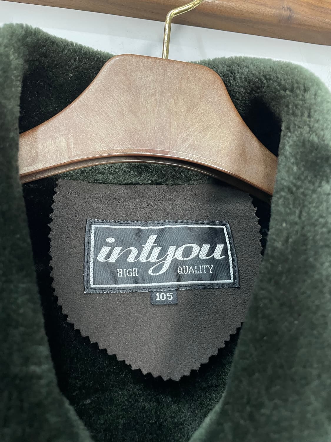 빈티지 브라운 퍼 카라 무스탕 자켓 H1609 상품이미지5