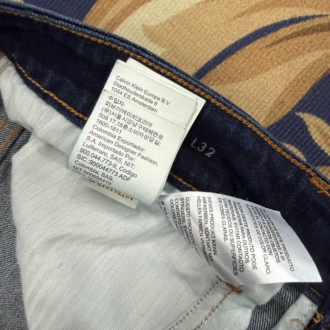 (32)캘빈클라인 Calvinklein 진청 데님팬츠 상품이미지5