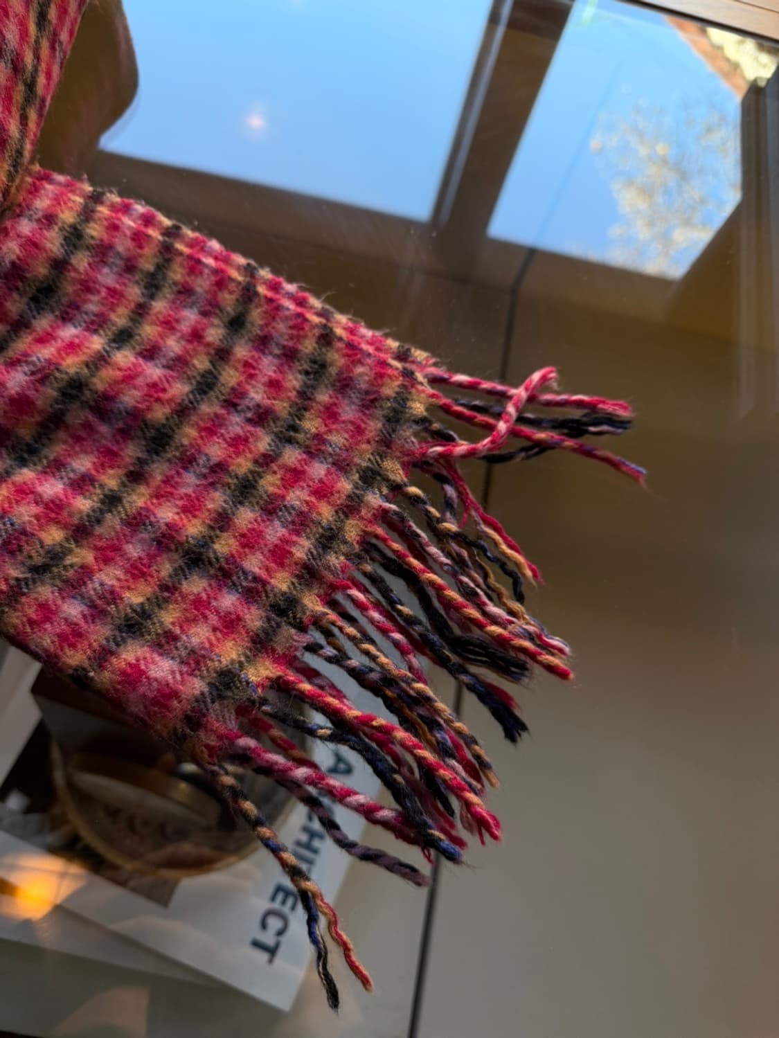 울 캐시미어 머플러 상품이미지5