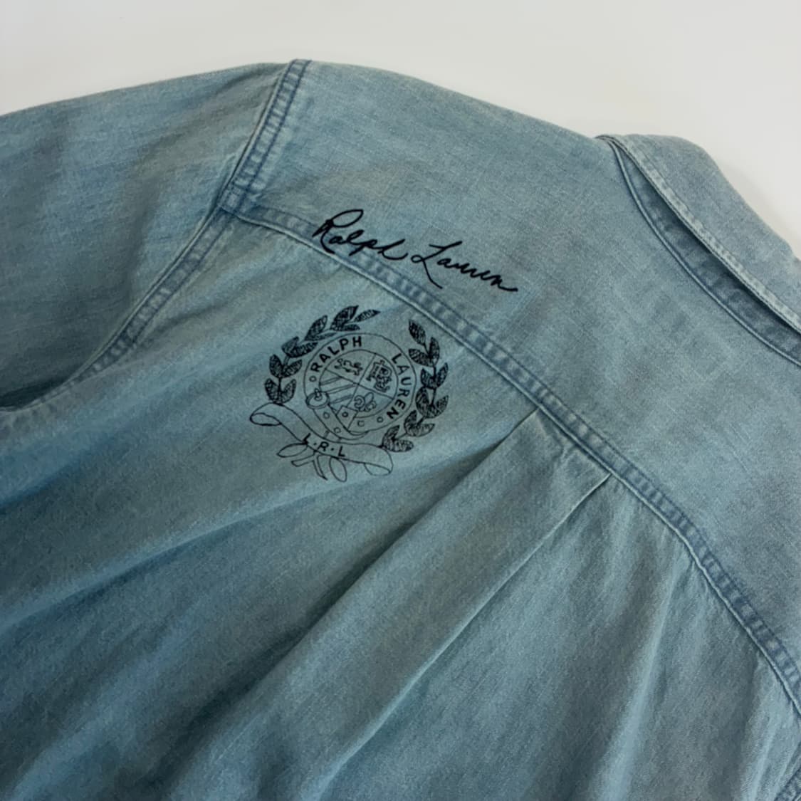 Polo  로렌  랄프로렌 코튼 데님 셔츠  상품이미지5