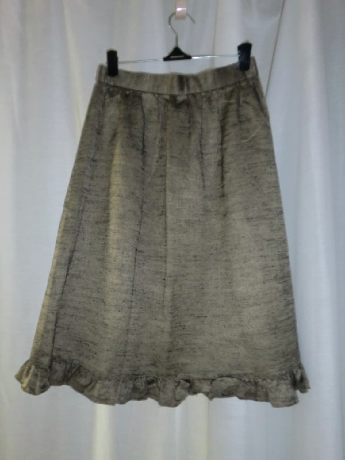 Beige frill midi skirt  상품이미지5
