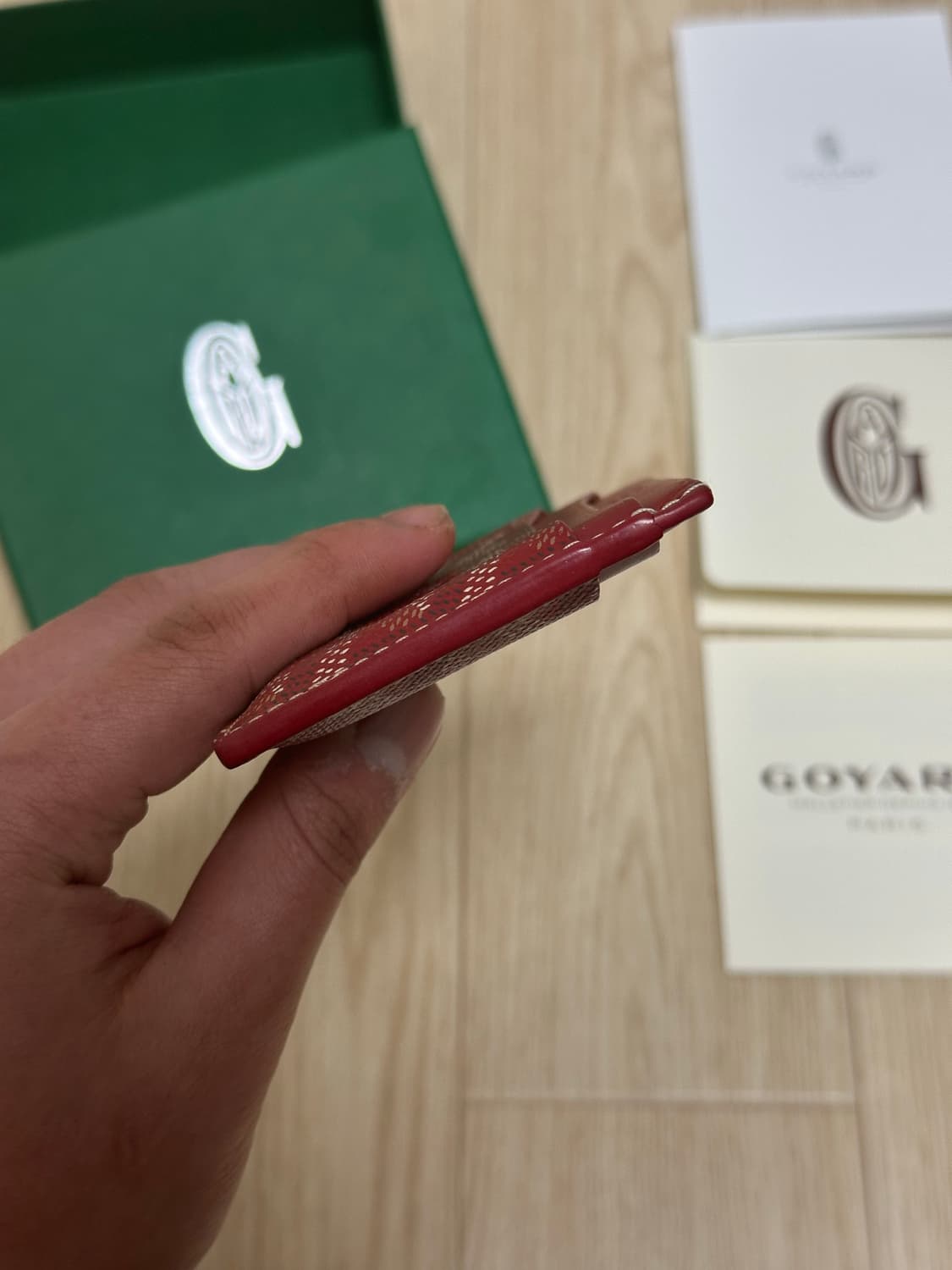 고야드 생쉴피스 스페셜컬러 카드지갑 상품이미지3