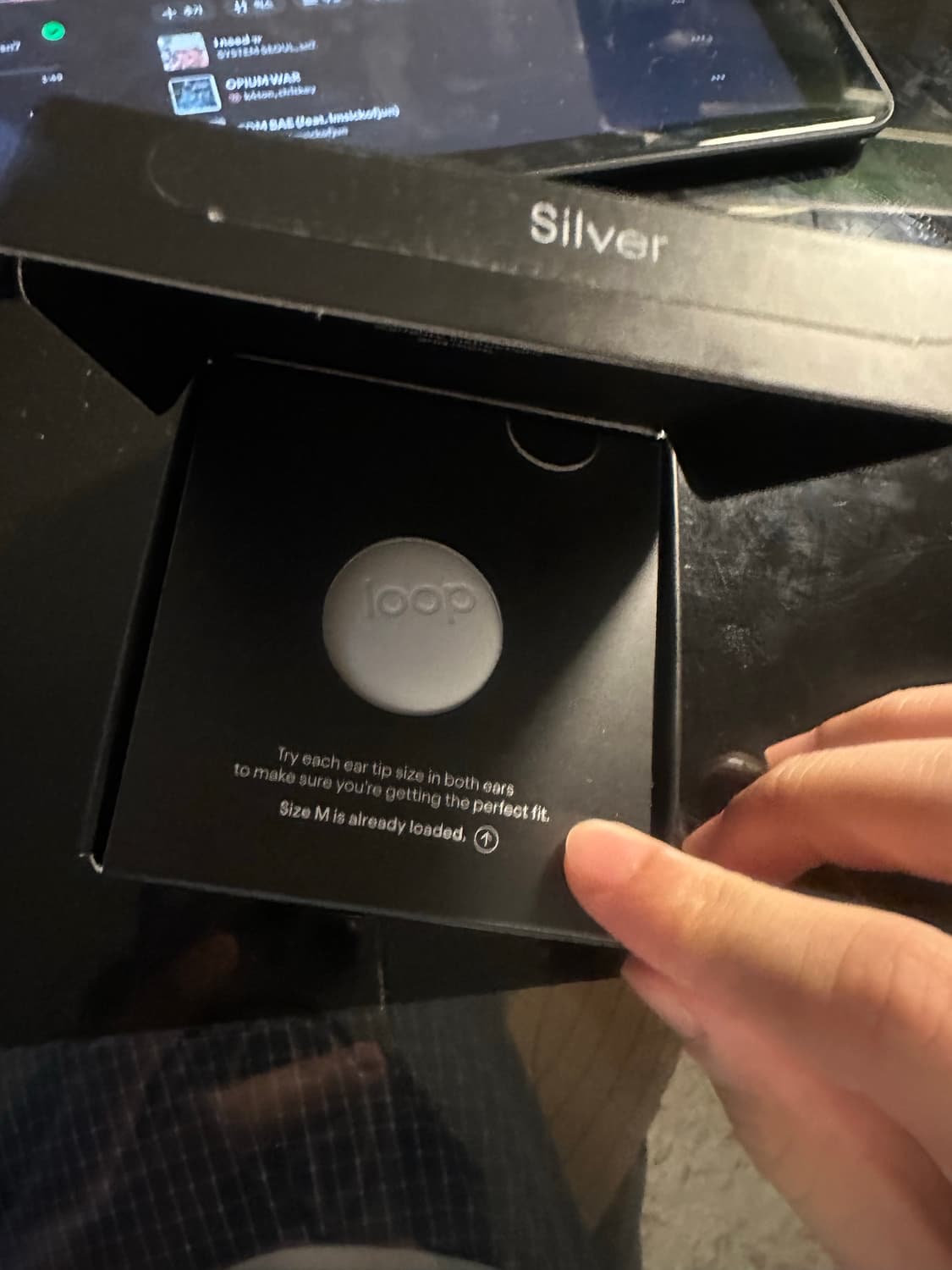 룹 이어플러그 스위치2 새상품 단순개봉 상품이미지5