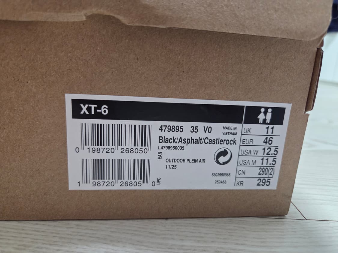 (295)살로몬 tx-6 아스팔트  상품이미지6