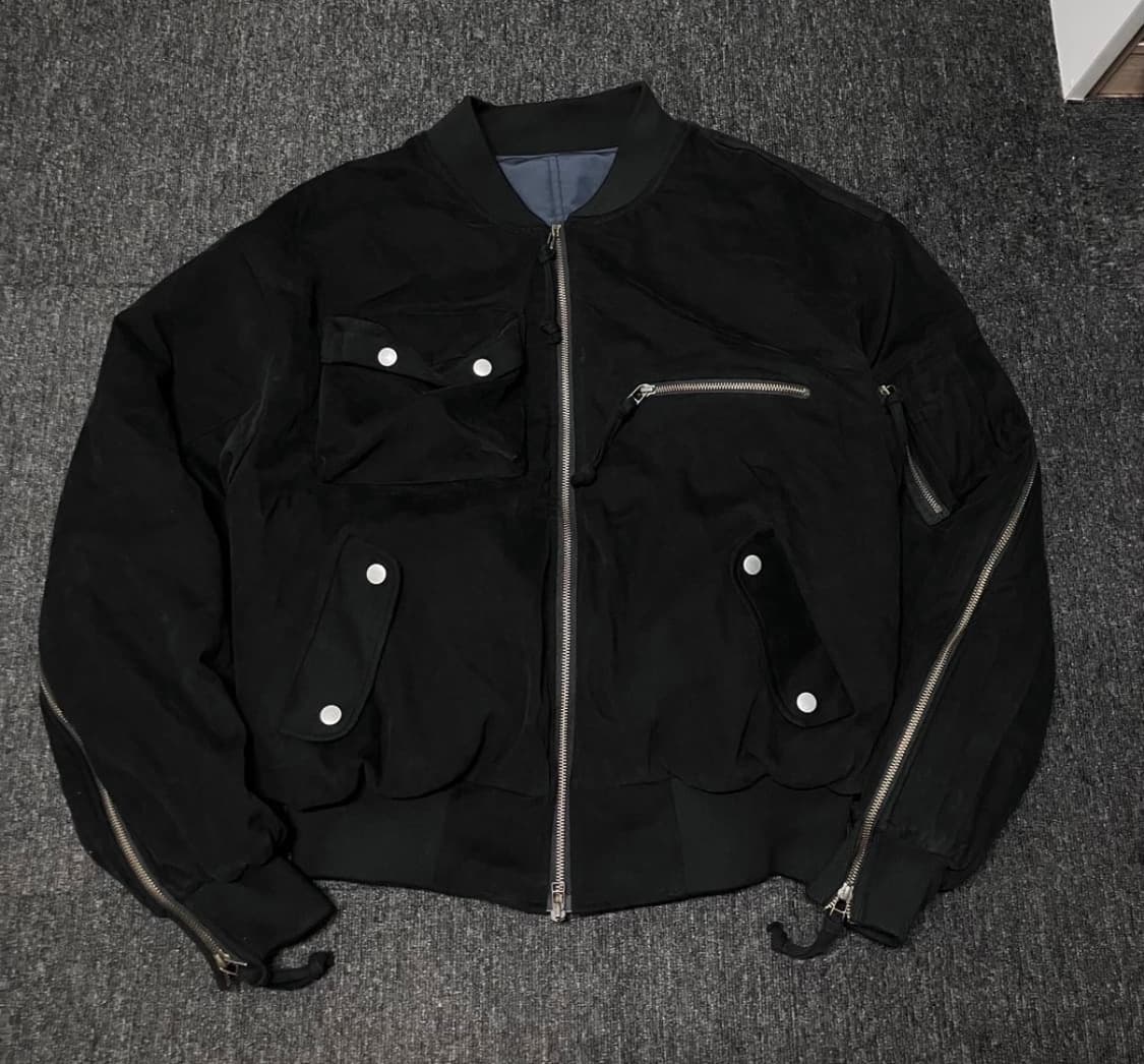 그레일즈 멀티 지퍼 봄버 상품이미지1