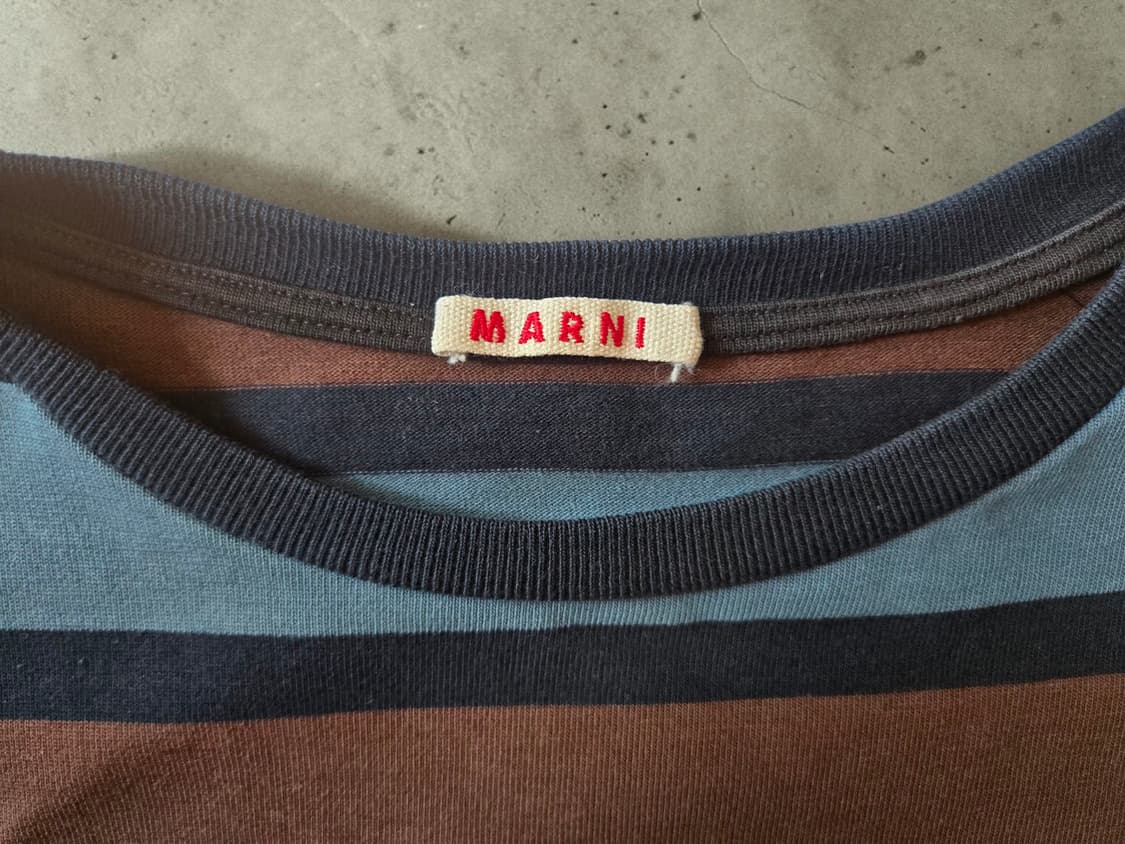 마르니 MARNI 스트라이프 긴팔 티셔츠 / 고급 컬러감 상품이미지7