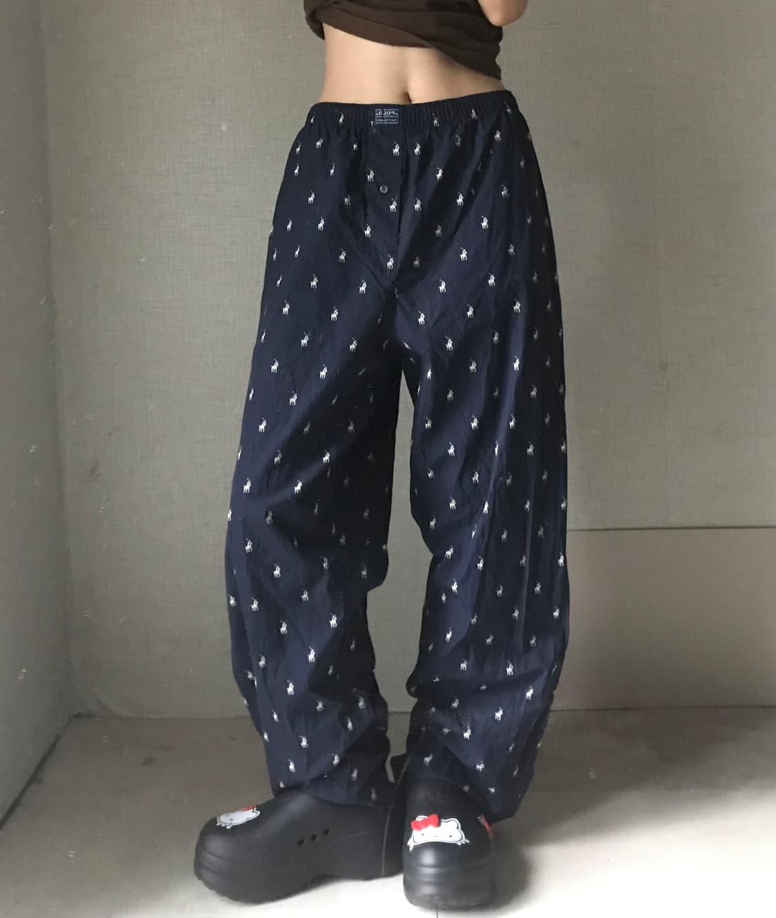 폴로 멀티포니 코튼 파자마 팬츠 상품이미지2